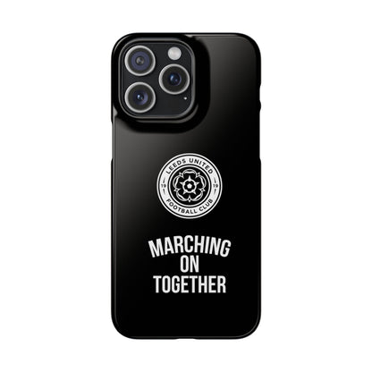 05 Snap Phone Case — "All Leeds Aren't We" Blue & Yellow Emblem