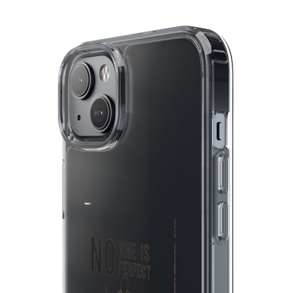 Clear Phone Case - No One is Perfect However Being Leeds Fan is Close Enough