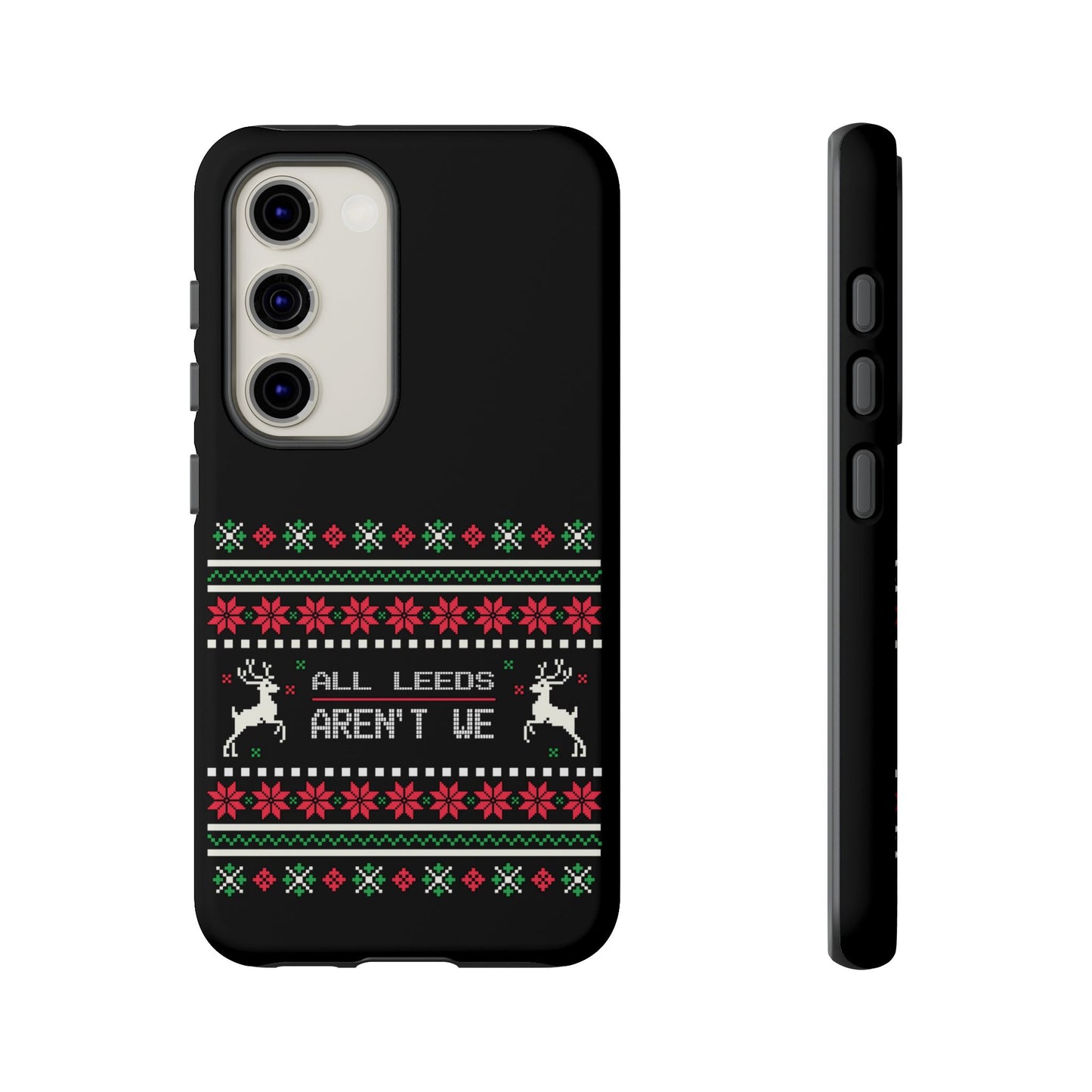 LUFC 'All Leeds Aren't We' Phone  Case: Christmas Edition