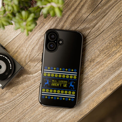 LUFC 'All Leeds Aren't We' Phone  Case: Christmas Edition