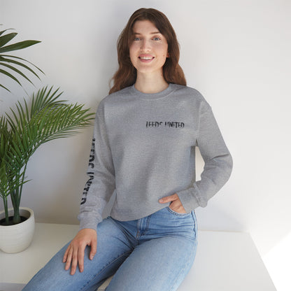 Leeds United Sleeve Print Sweatshirt