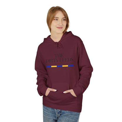 LUFC “The Dirty Leeds: Pride of  Yorkshire” Softstyle Fleece Hoodie - Lufcnews.co.uk