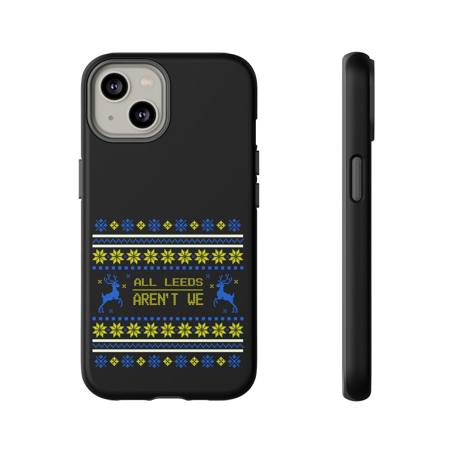 LUFC 'All Leeds Aren't We' Phone  Case: Christmas Edition