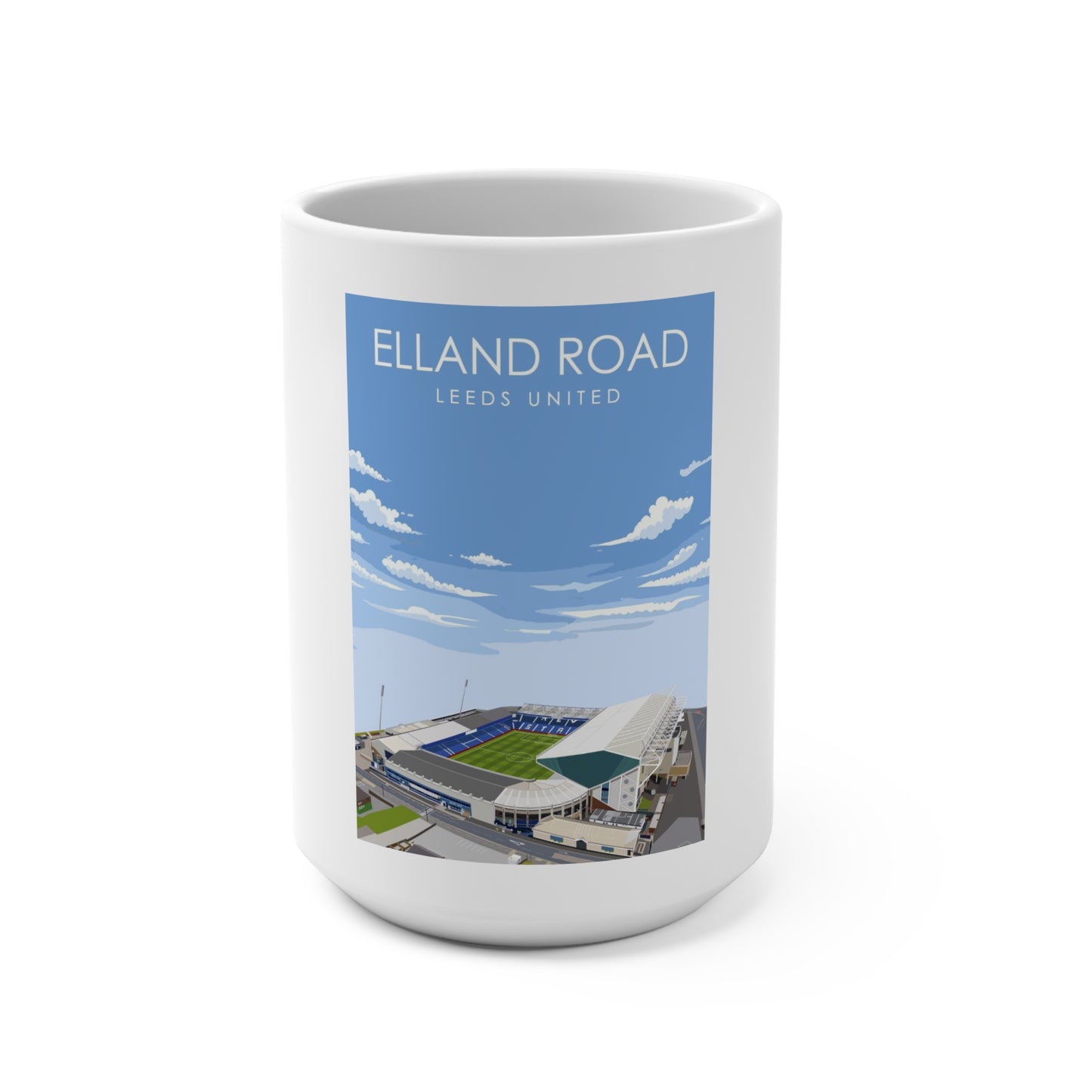 LUFC Stadium Mug