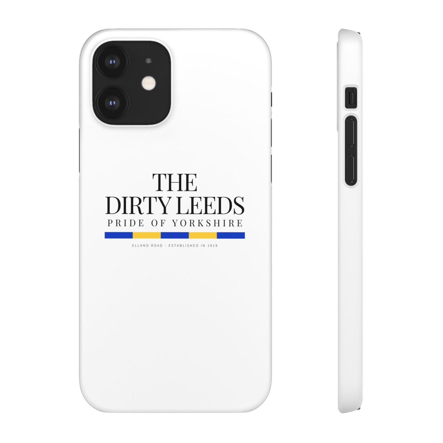 LUFC “The Dirty Leeds: Pride of  Yorkshire” Snap Case