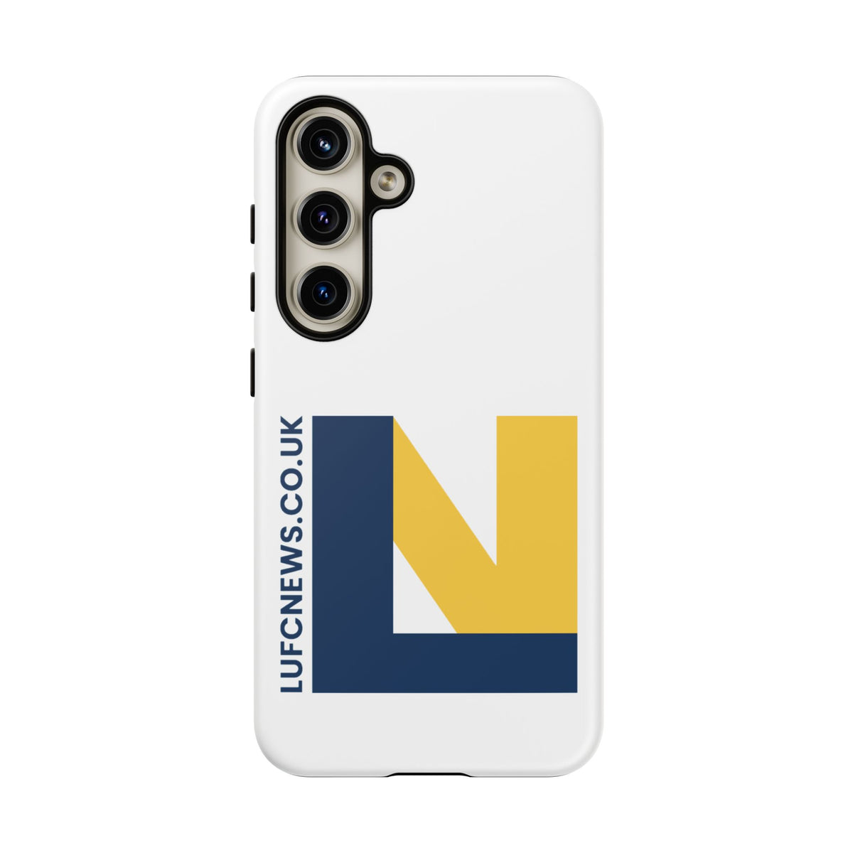 Leeds United 'LUFCNEWS.CO.UK' Phone Case