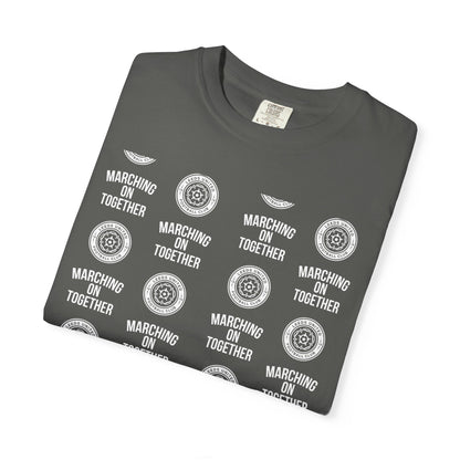 LUFC News Graphic Tee Garment-Dyed Unisex T-Shirt