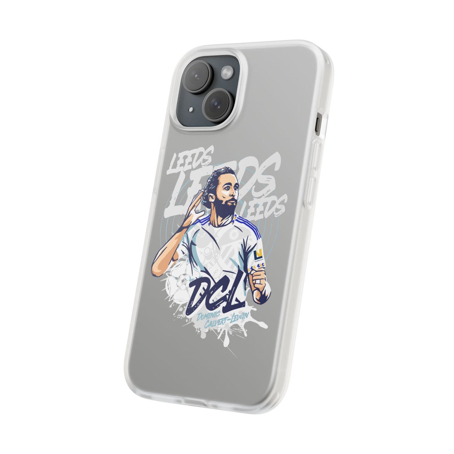LUFC News “LEEDS: Dominic  Calvert-Lewin” Flexi Case - Lufcnews.co.uk