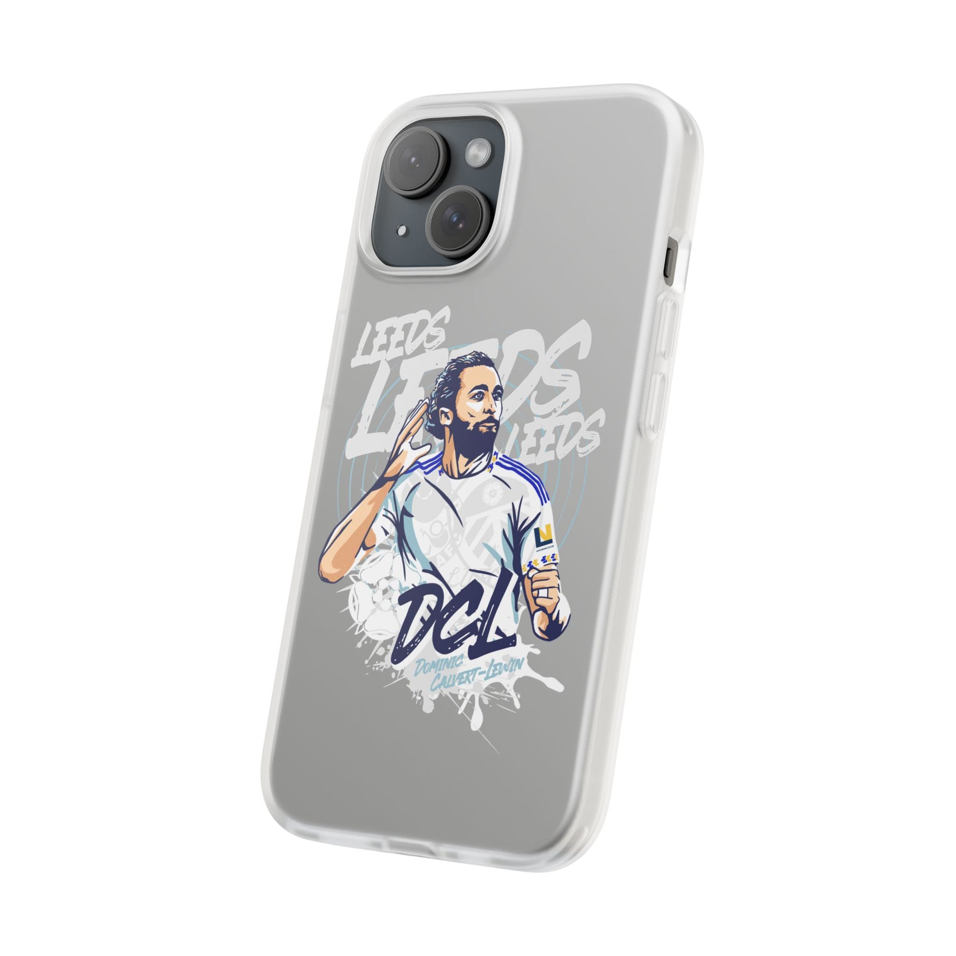 LUFC News “LEEDS: Dominic  Calvert-Lewin” Flexi Case - Lufcnews.co.uk
