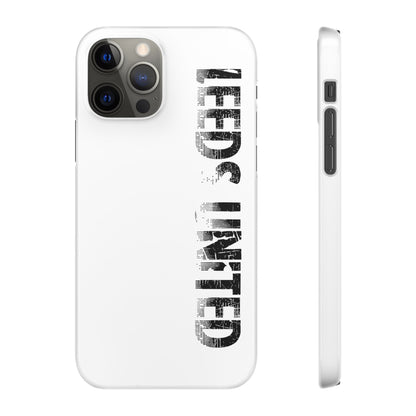 04 Snap Phone Case — "All Leeds Aren't We" Blue & Yellow Emblem