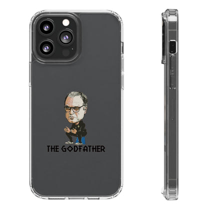 Clear Phone Case - Cartoon Bielsa the Godfather