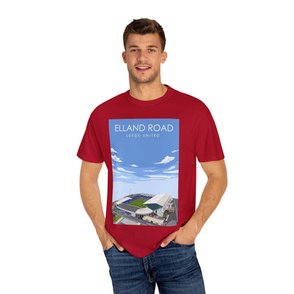 LUFC News Graphic Tee | Garment-Dyed Unisex T-Shirt