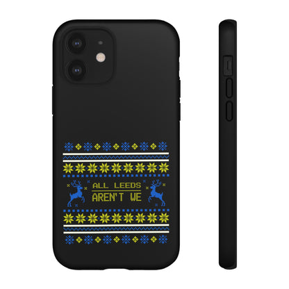LUFC 'All Leeds Aren't We' Phone  Case: Christmas Edition