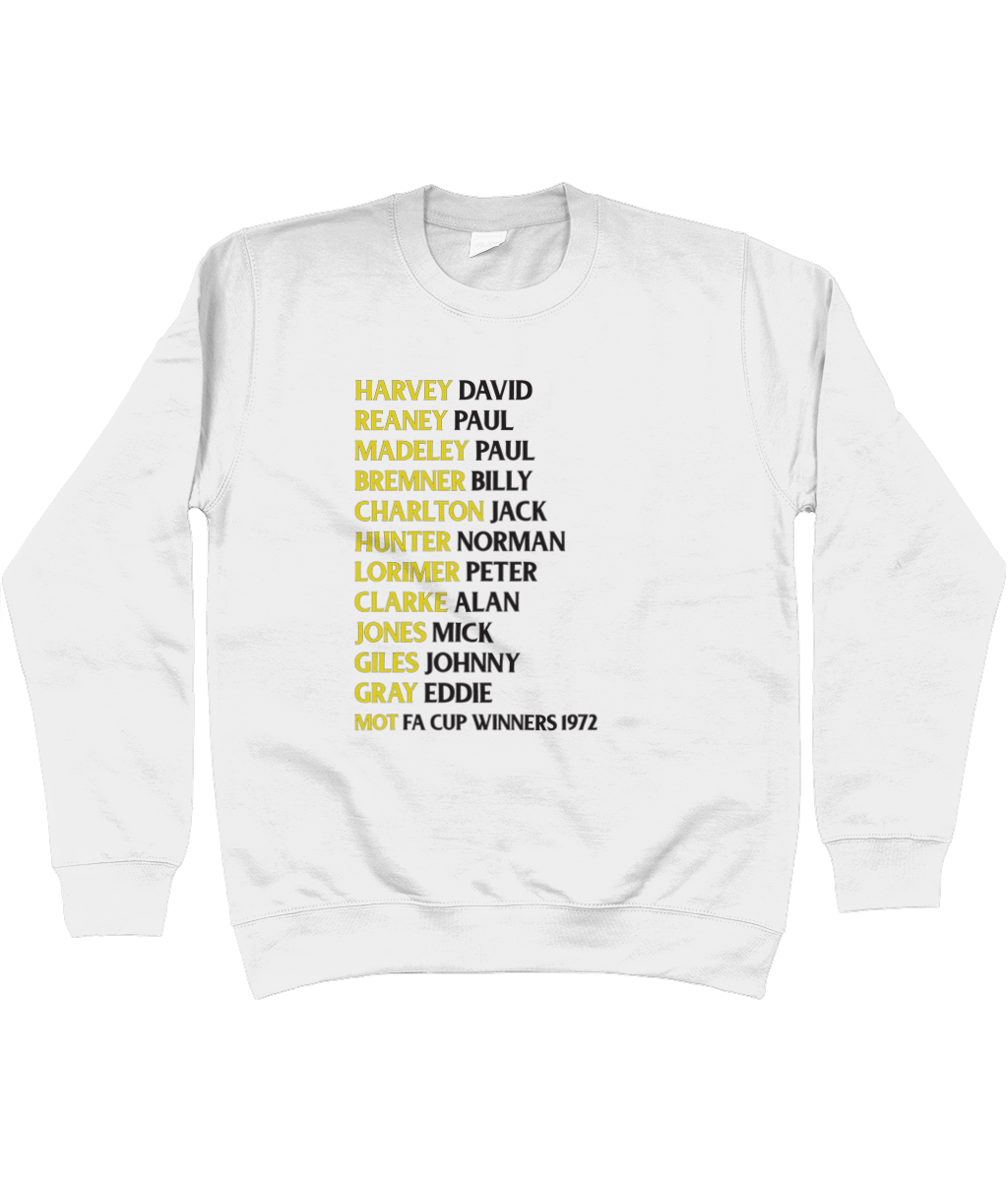 LUFC 1972 FA Cup Winners Jumper Men