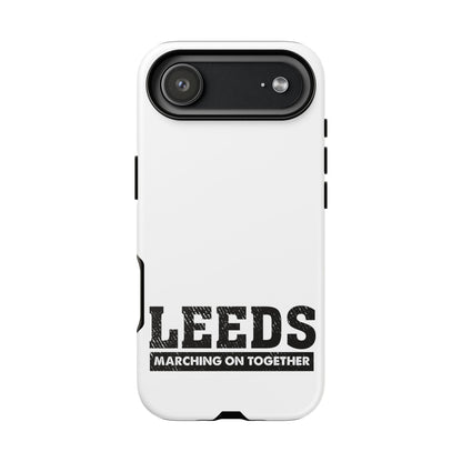 LUFC 'LEEDS: Marching On Together'  Phone Protective Cover - Lufcnews.co.uk