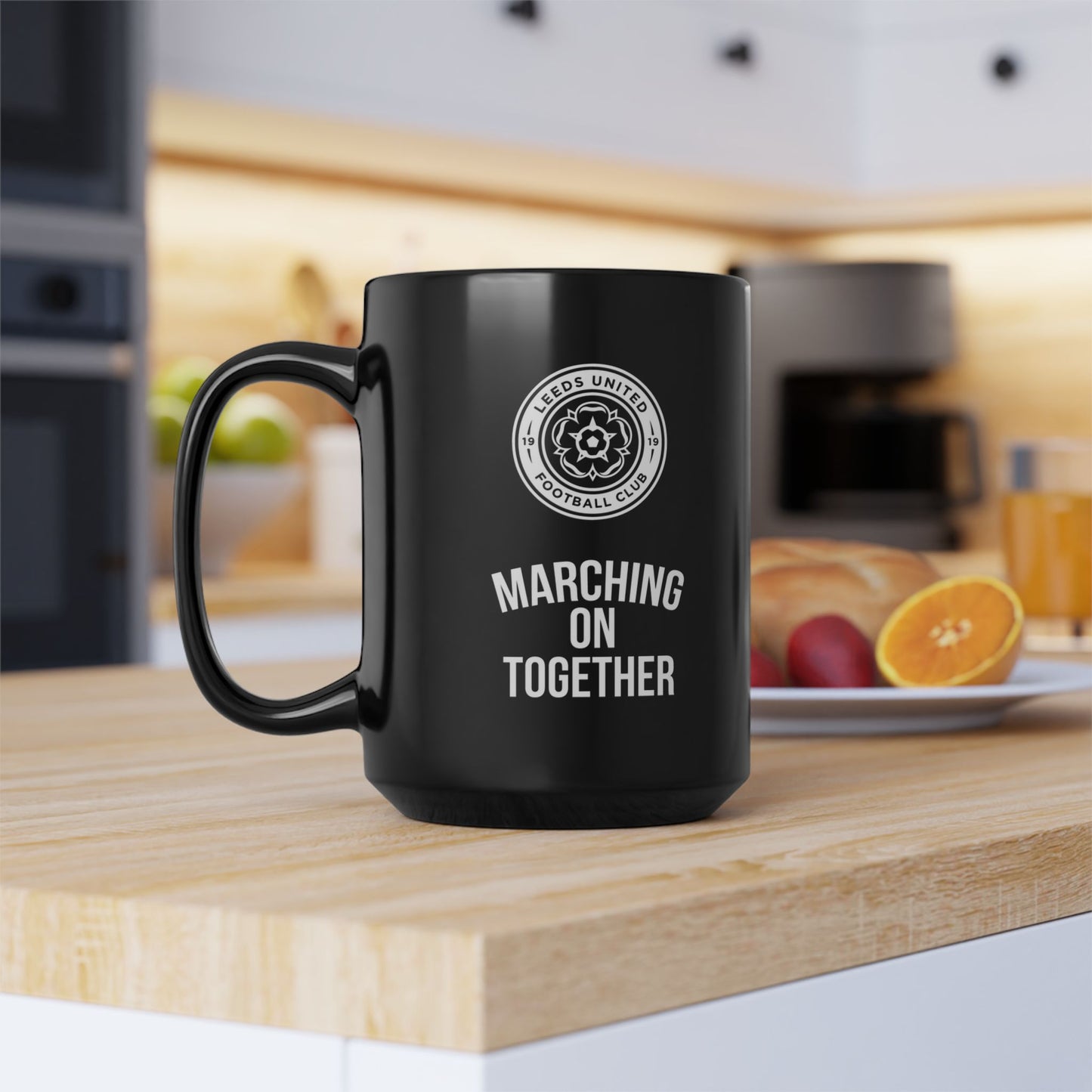 LUFC “Marching On Together"  Mug