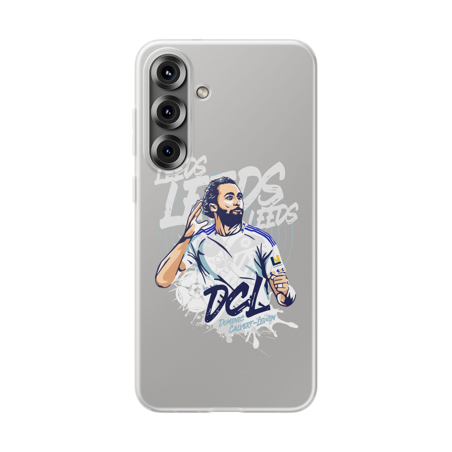 LUFC News “LEEDS: Dominic  Calvert-Lewin” Flexi Case - Lufcnews.co.uk