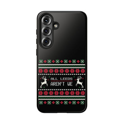 LUFC 'All Leeds Aren't We' Phone  Case: Christmas Edition - Lufcnews.co.uk