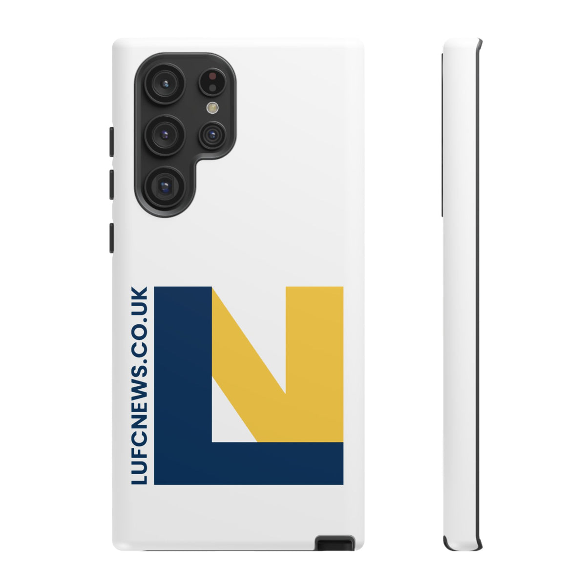 Leeds United 'LUFCNEWS.CO.UK' Phone Case