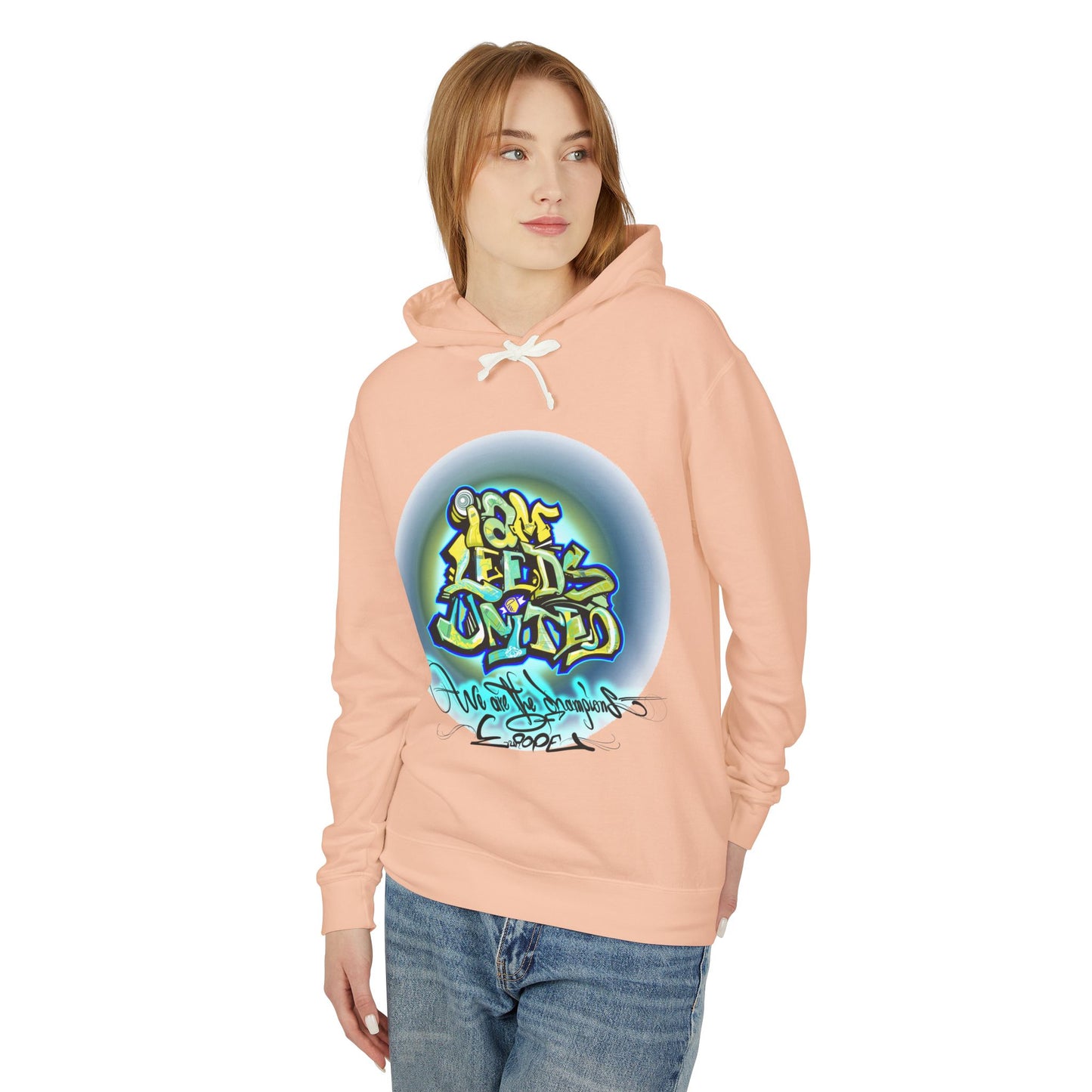 LUFC "I am Leeds United" Hoodie  Lightweight Unisex