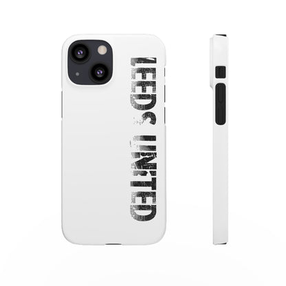 04 Snap Phone Case — "All Leeds Aren't We" Blue & Yellow Emblem