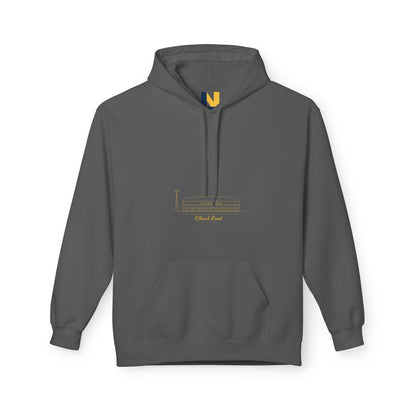 Elland Road Line Art Leeds Hoodie