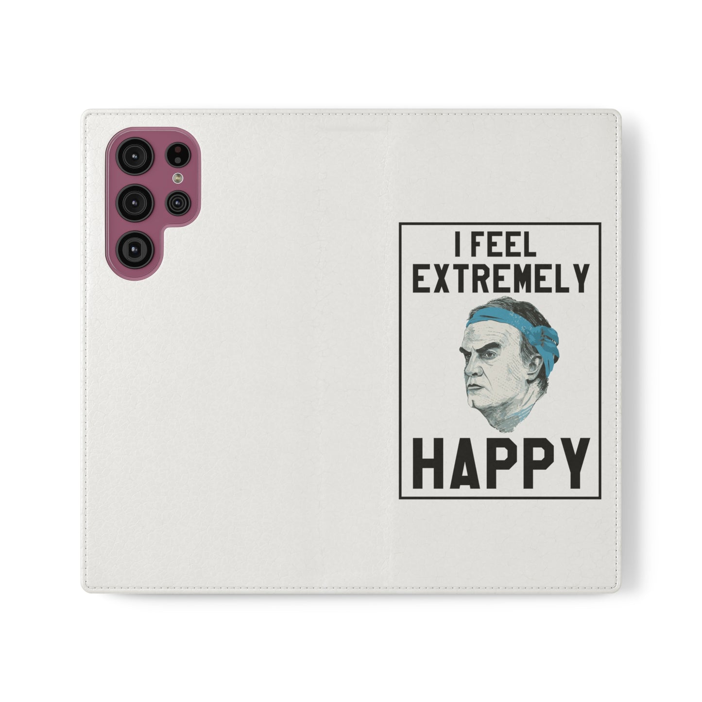 Flip Phone Case - Bielsa I Feel Extremely Happy