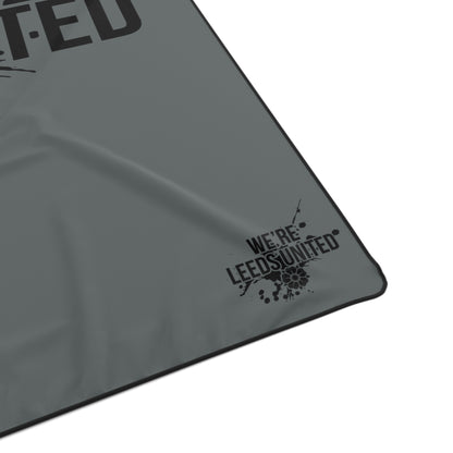 LUFC “We’re Leeds United”  Remembrance Day Snuggle Blanket:  Cozy Tribute to Team Pride