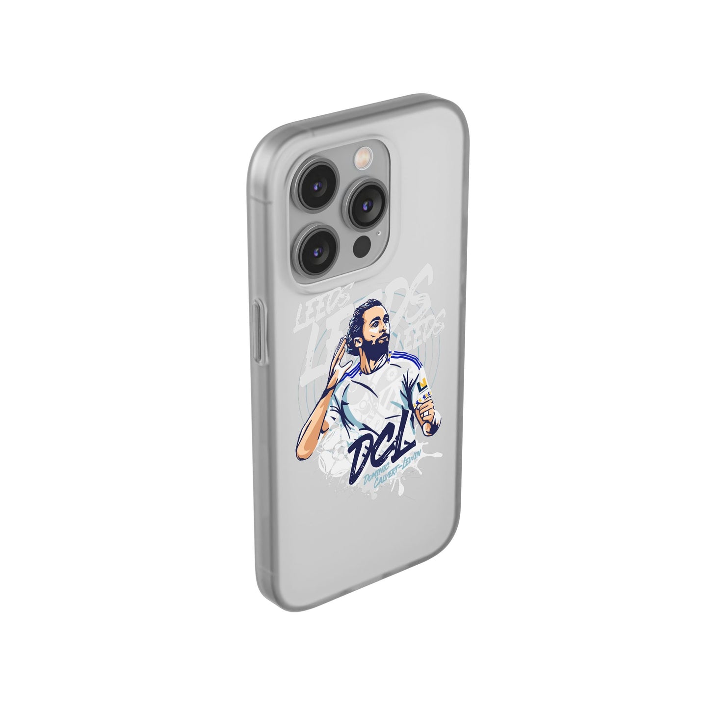 LUFC News “LEEDS: Dominic  Calvert-Lewin” Flexi Case - Lufcnews.co.uk