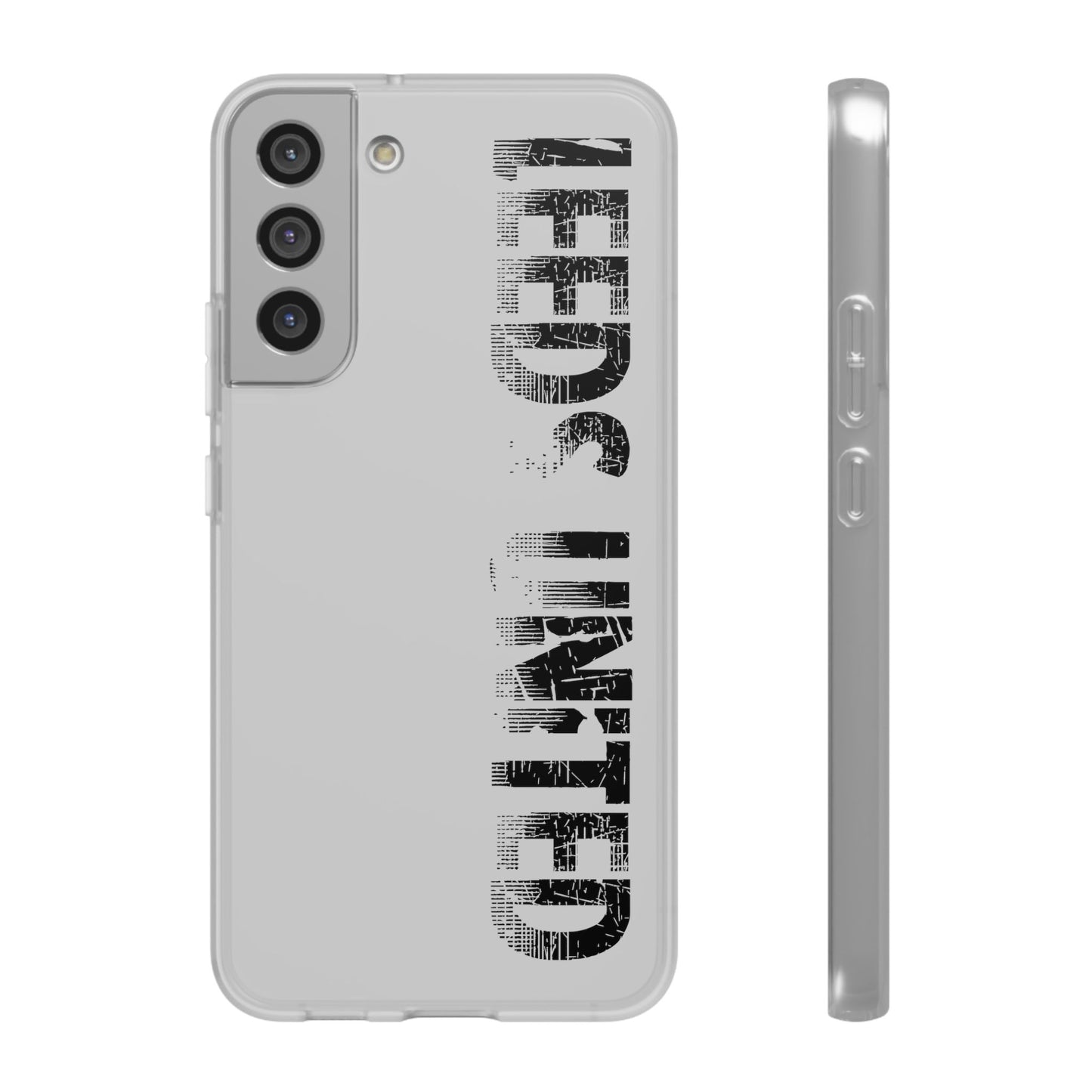 LUFC 'LEEDS UNITED' Retro  Football: Flexi Case