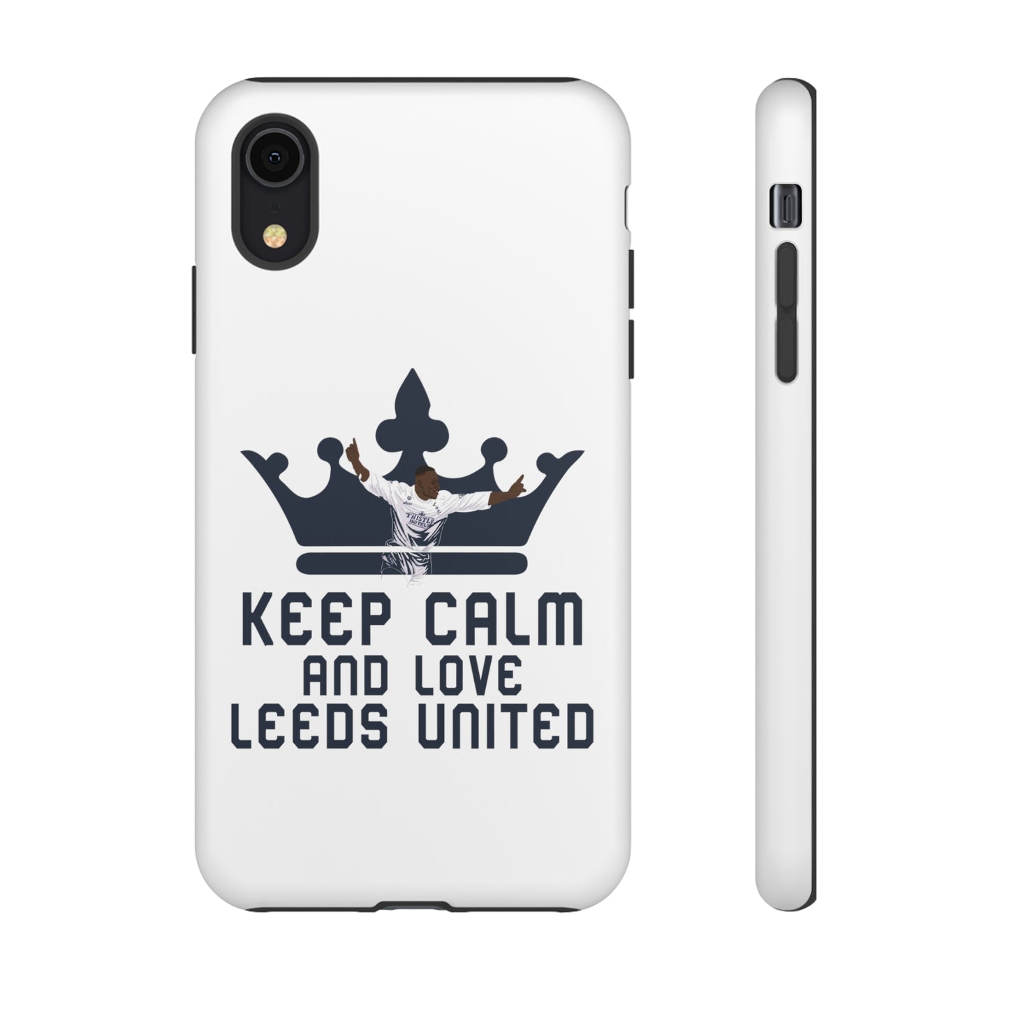 Tøft telefonveske - Keep Calm and Love Leeds United