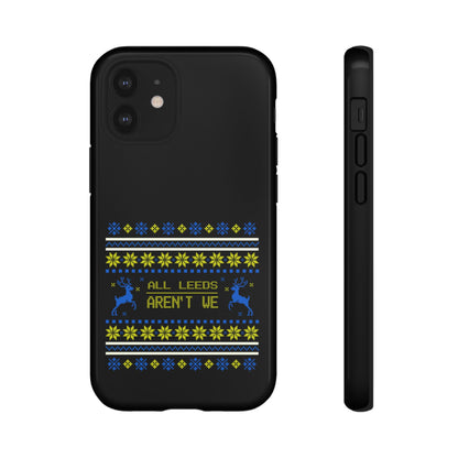 LUFC 'All Leeds Aren't We' Phone  Case: Christmas Edition