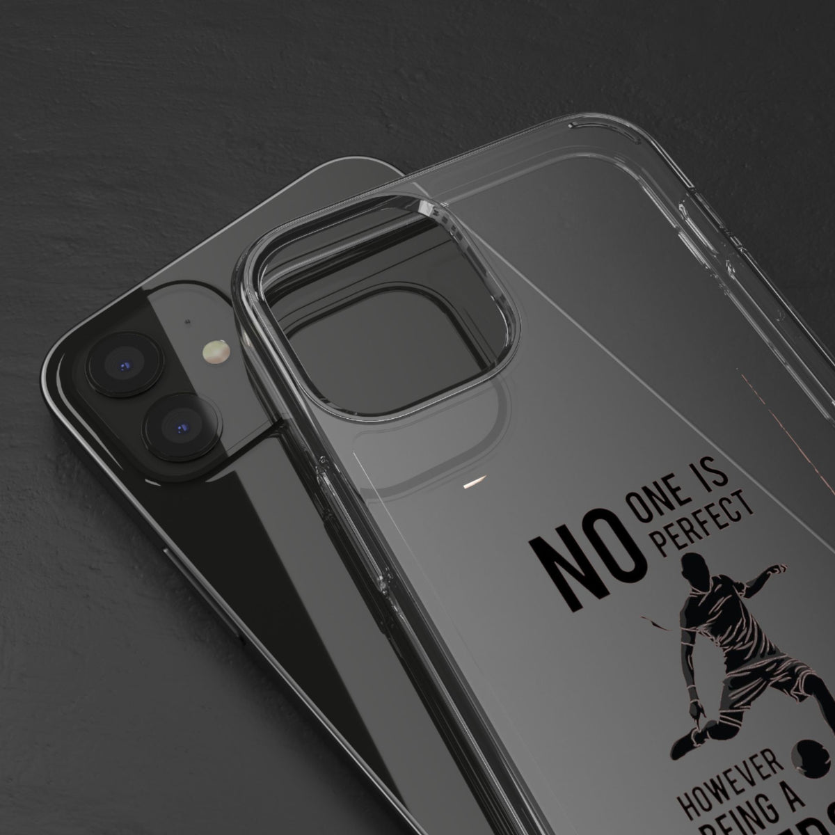 Clear Phone Case - No One is Perfect However Being Leeds Fan is Close Enough