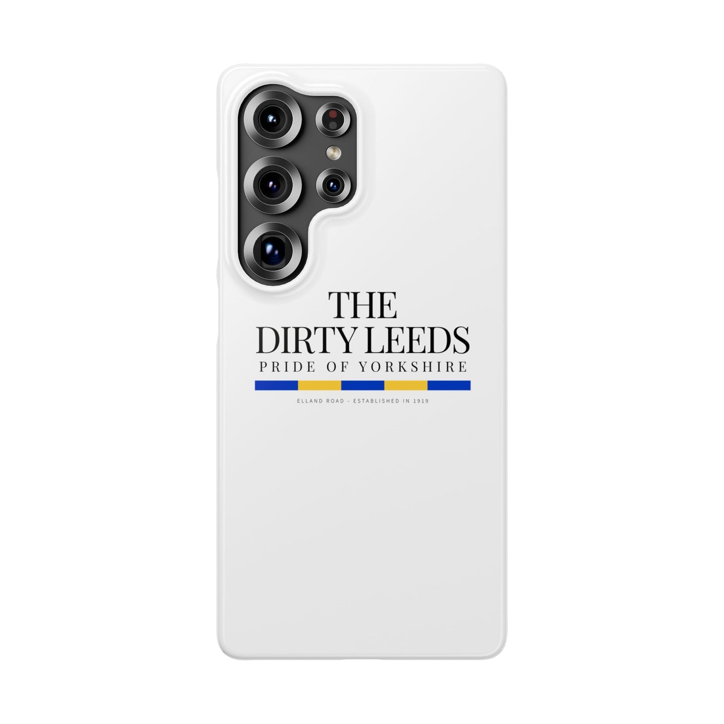 LUFC “The Dirty Leeds: Pride of  Yorkshire” Snap Case