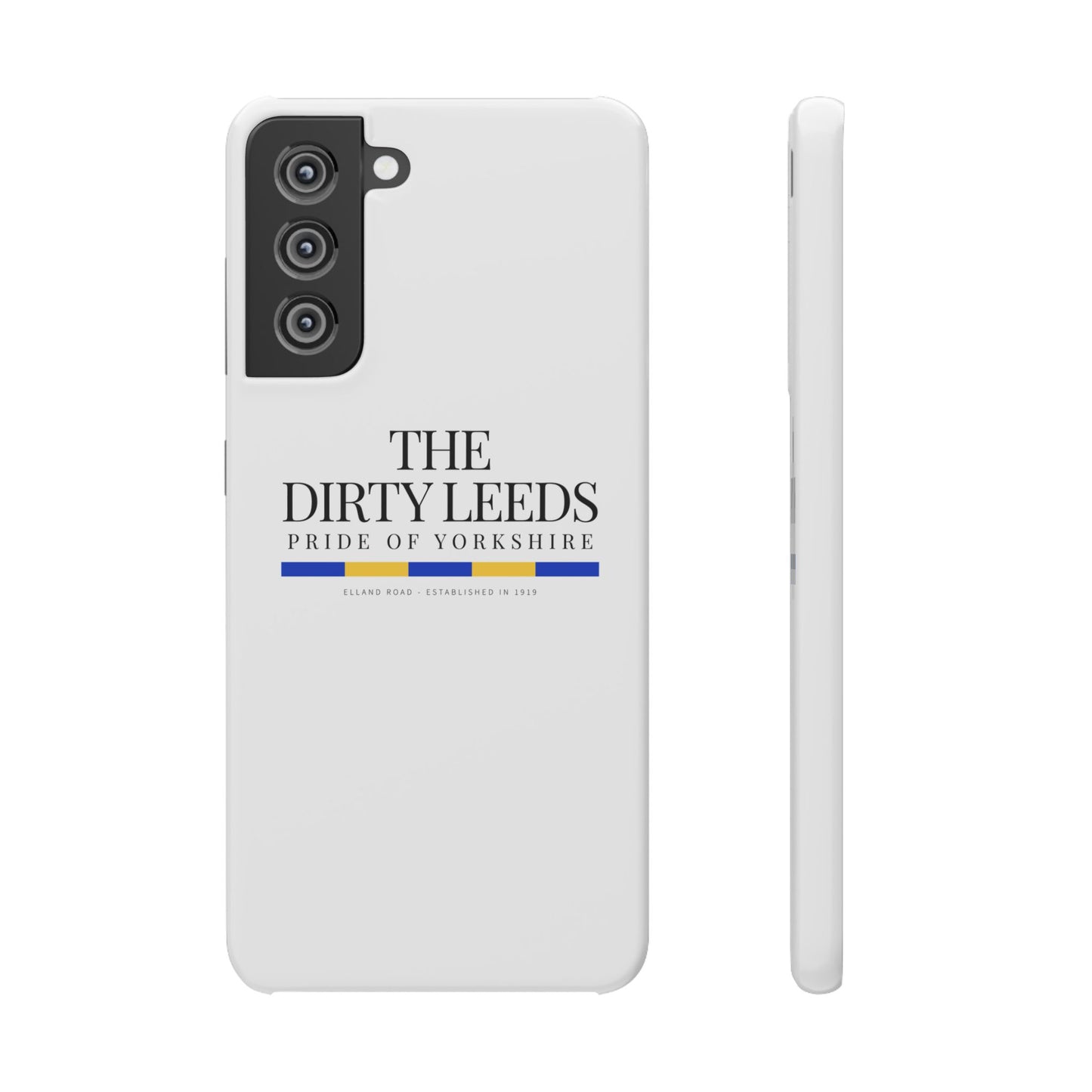 LUFC “The Dirty Leeds: Pride of  Yorkshire” Snap Case