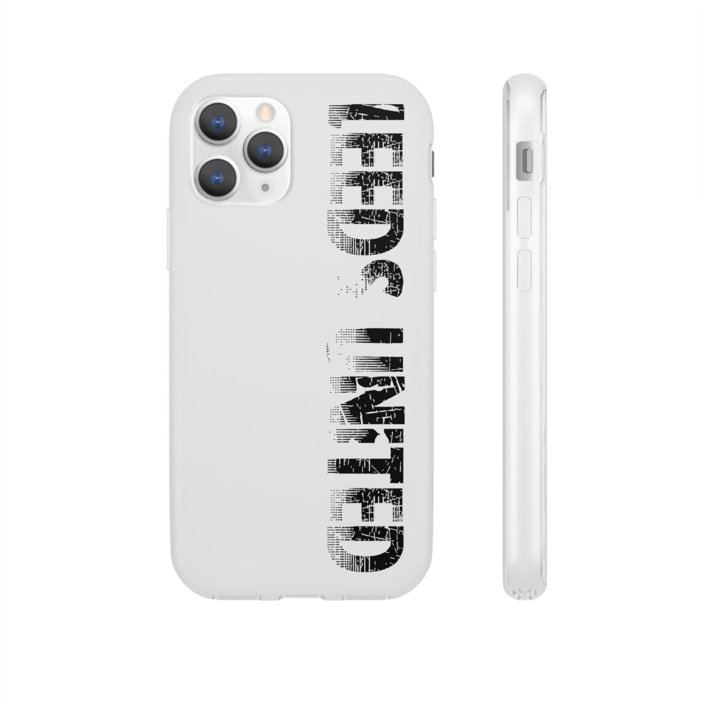 LUFC 'LEEDS UNITED' Retro  Football: Flexi Case