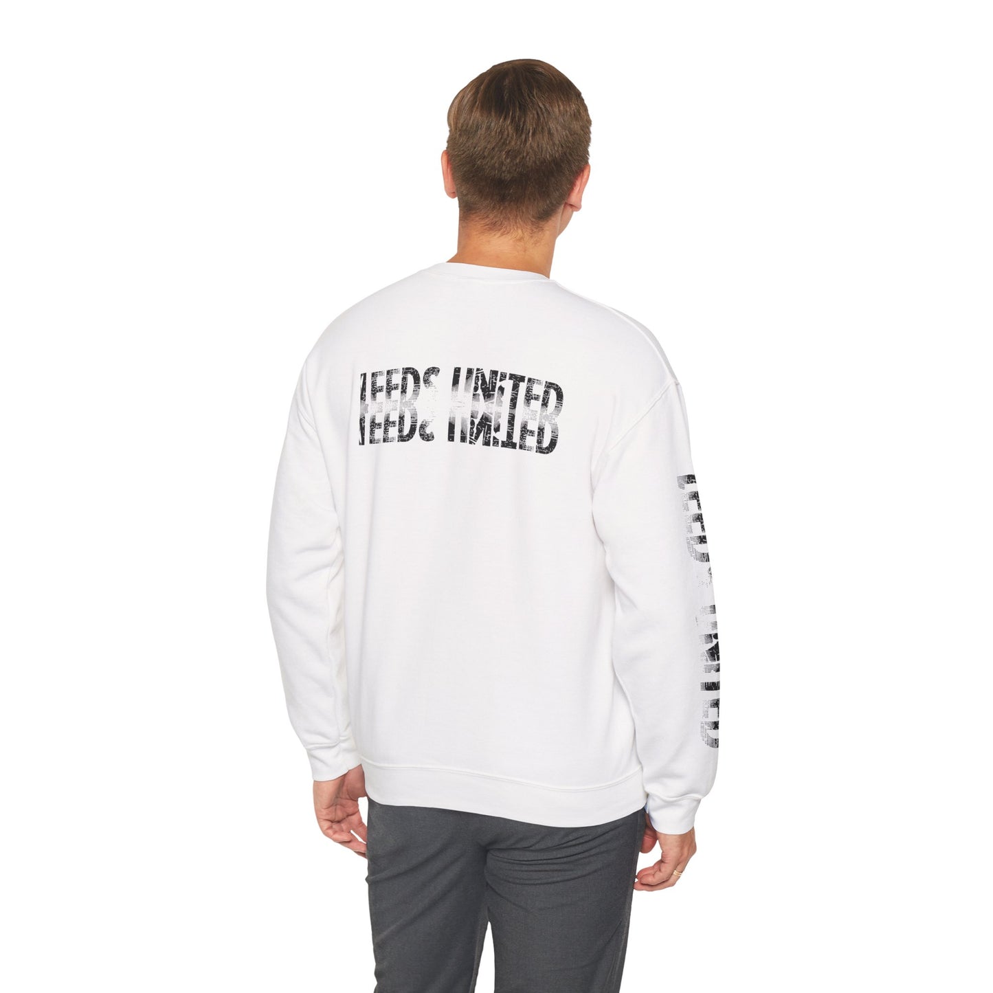 Leeds United Sleeve Print Sweatshirt