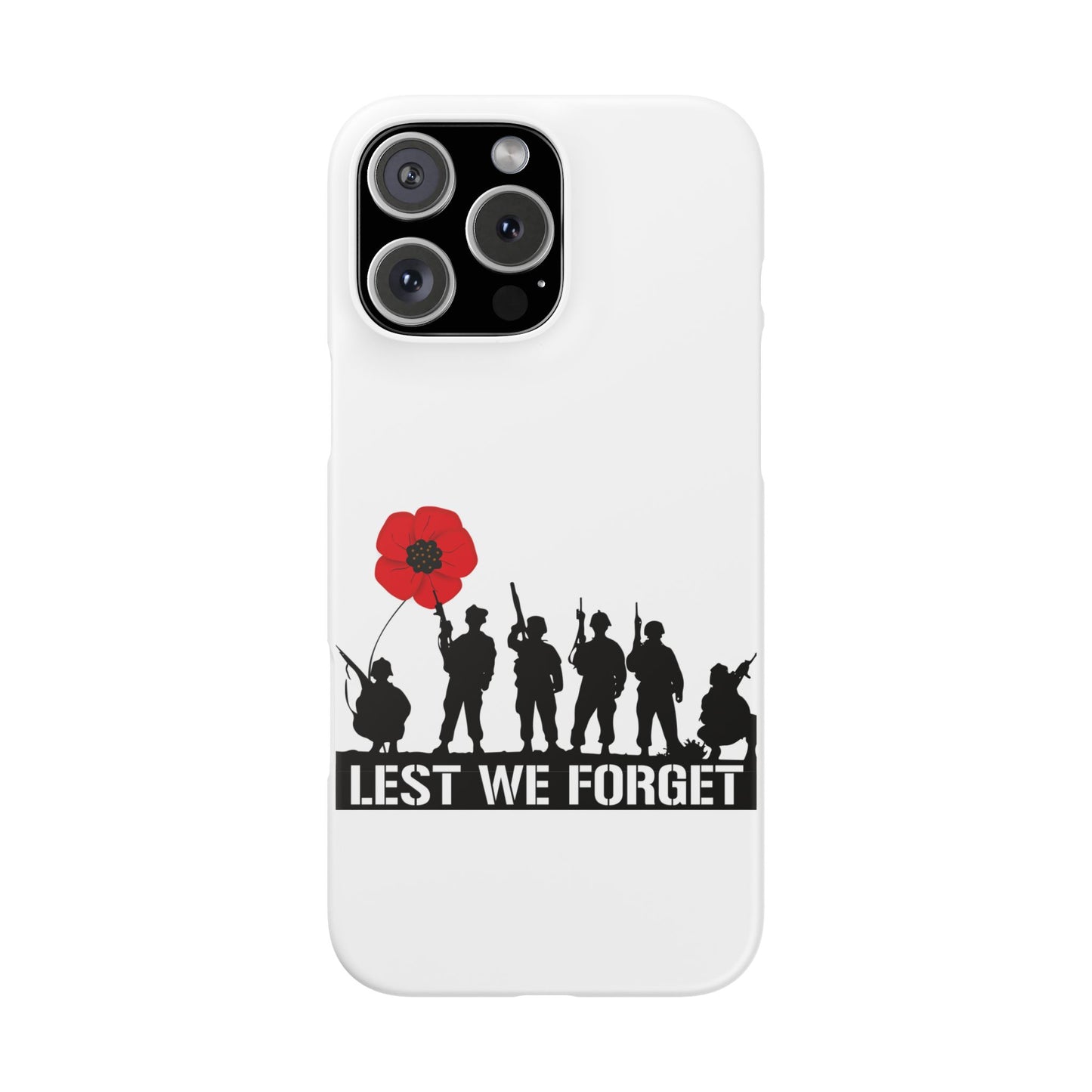 Leeds United "LEST WE FORGET"  Snap Case