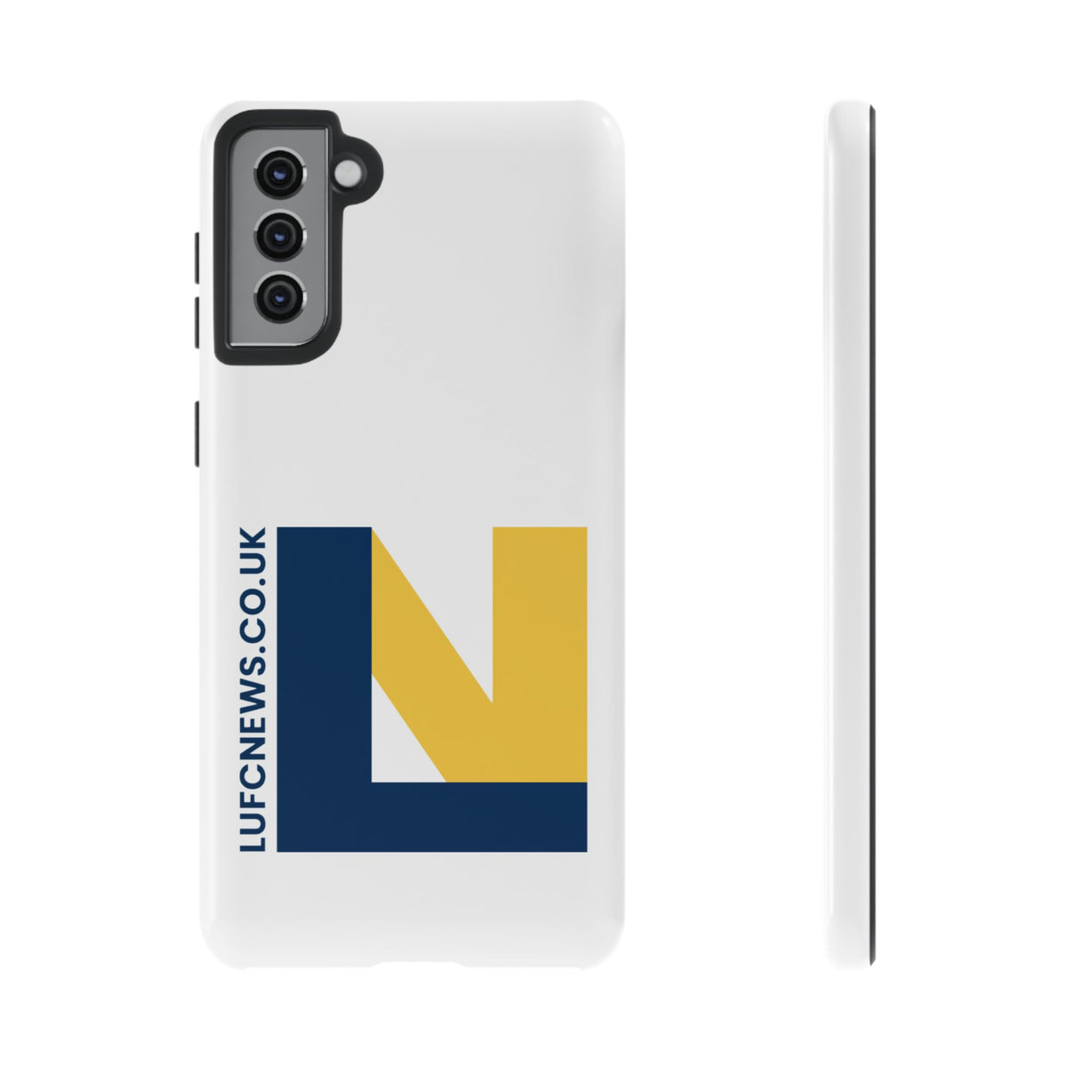 Leeds United 'LUFCNEWS.CO.UK' Phone Case