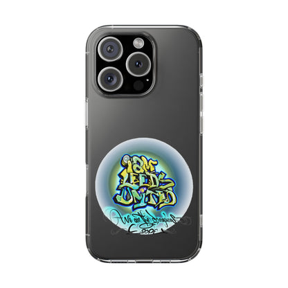 LUFC “I AM LEEDS UNITED” Clear  Impact-Resistant Case