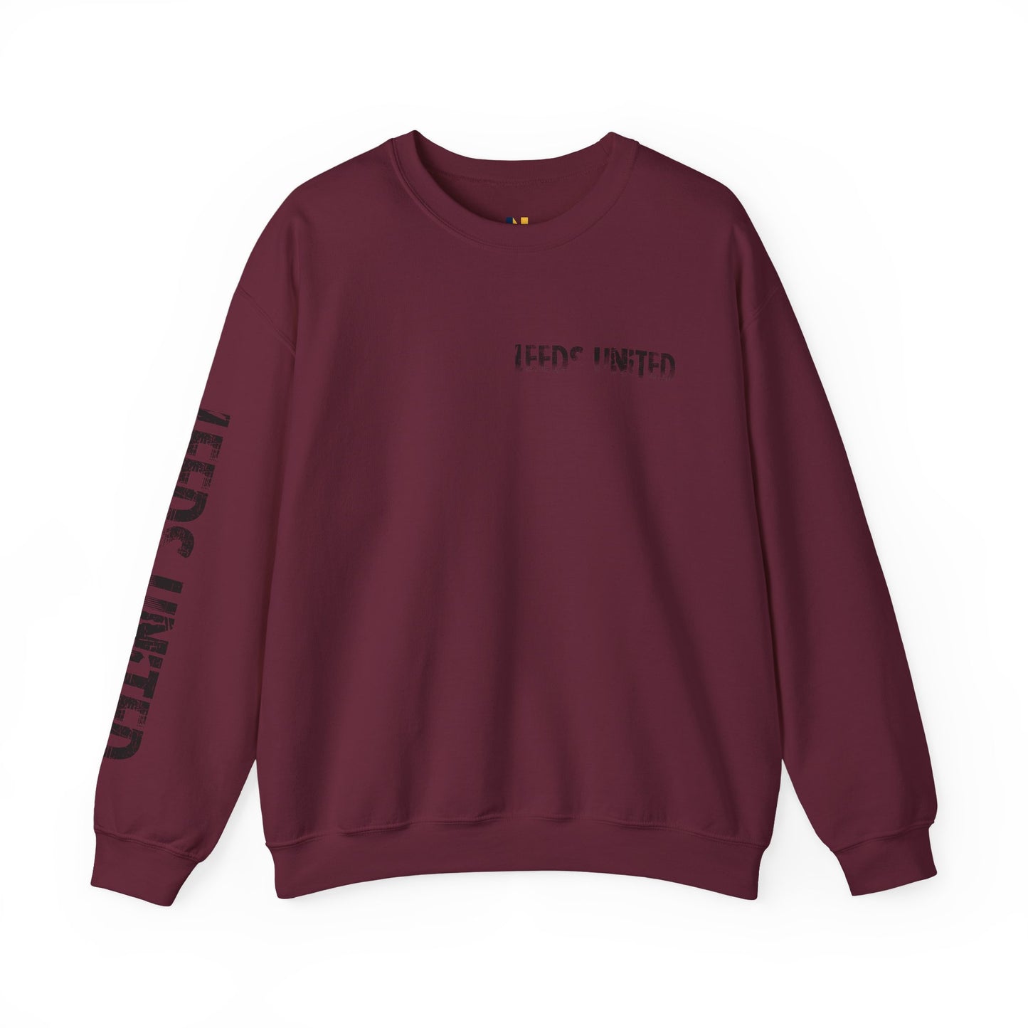 Leeds United Sleeve Print Sweatshirt