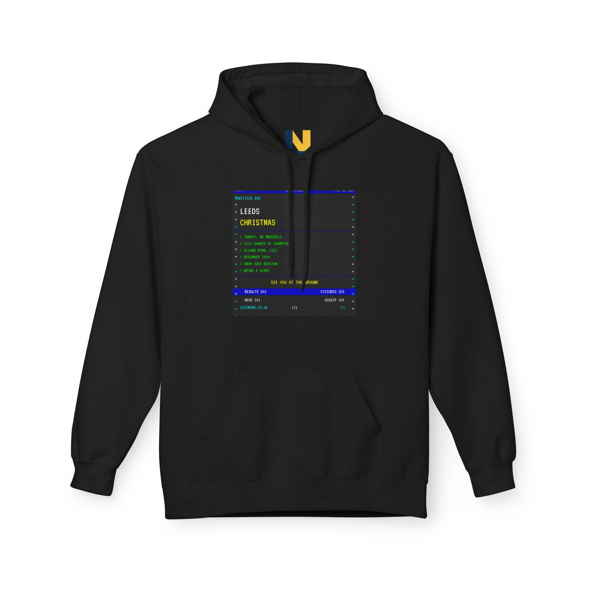 Leeds Santaview Christmas Hoodie