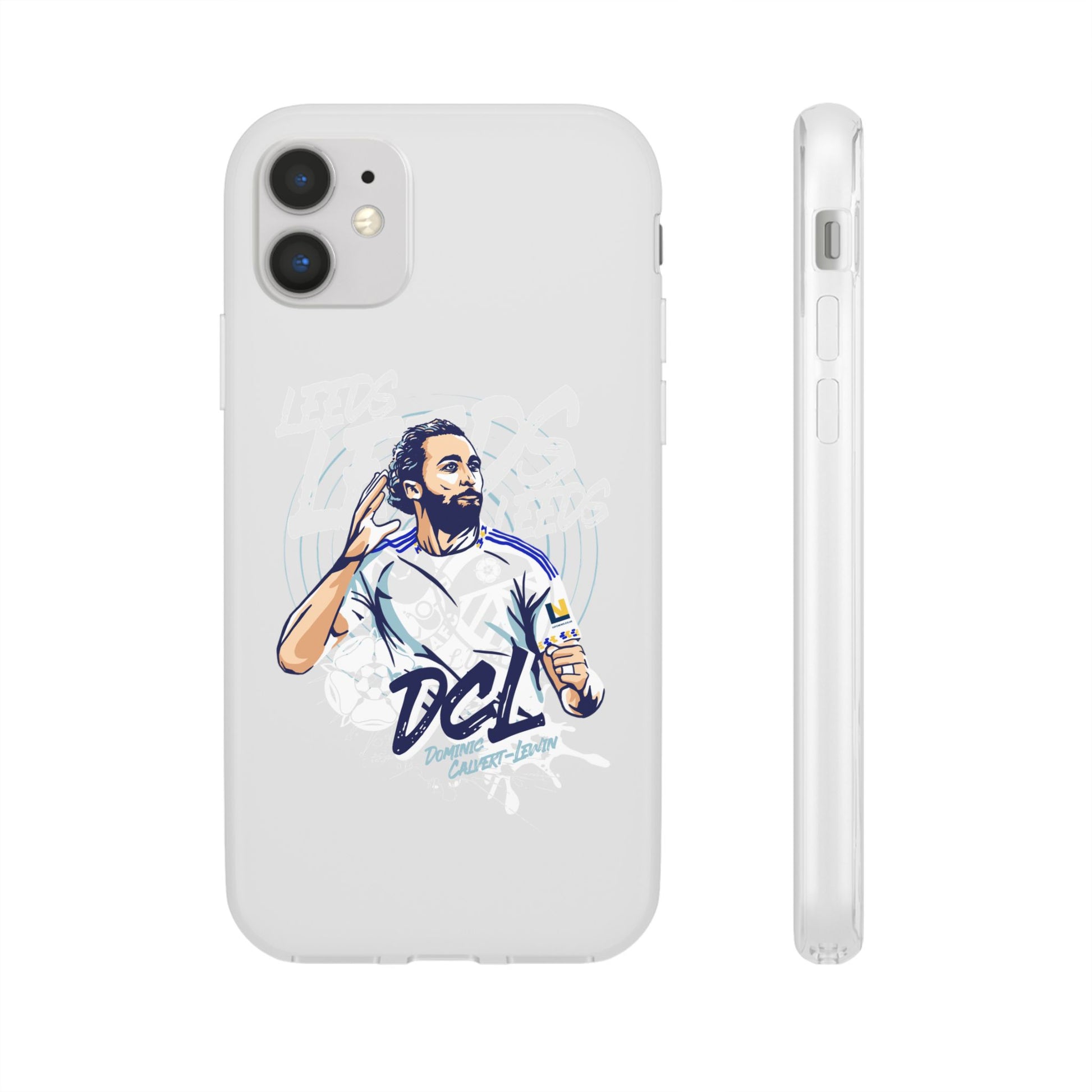 LUFC News “LEEDS: Dominic  Calvert-Lewin” Flexi Case - Lufcnews.co.uk