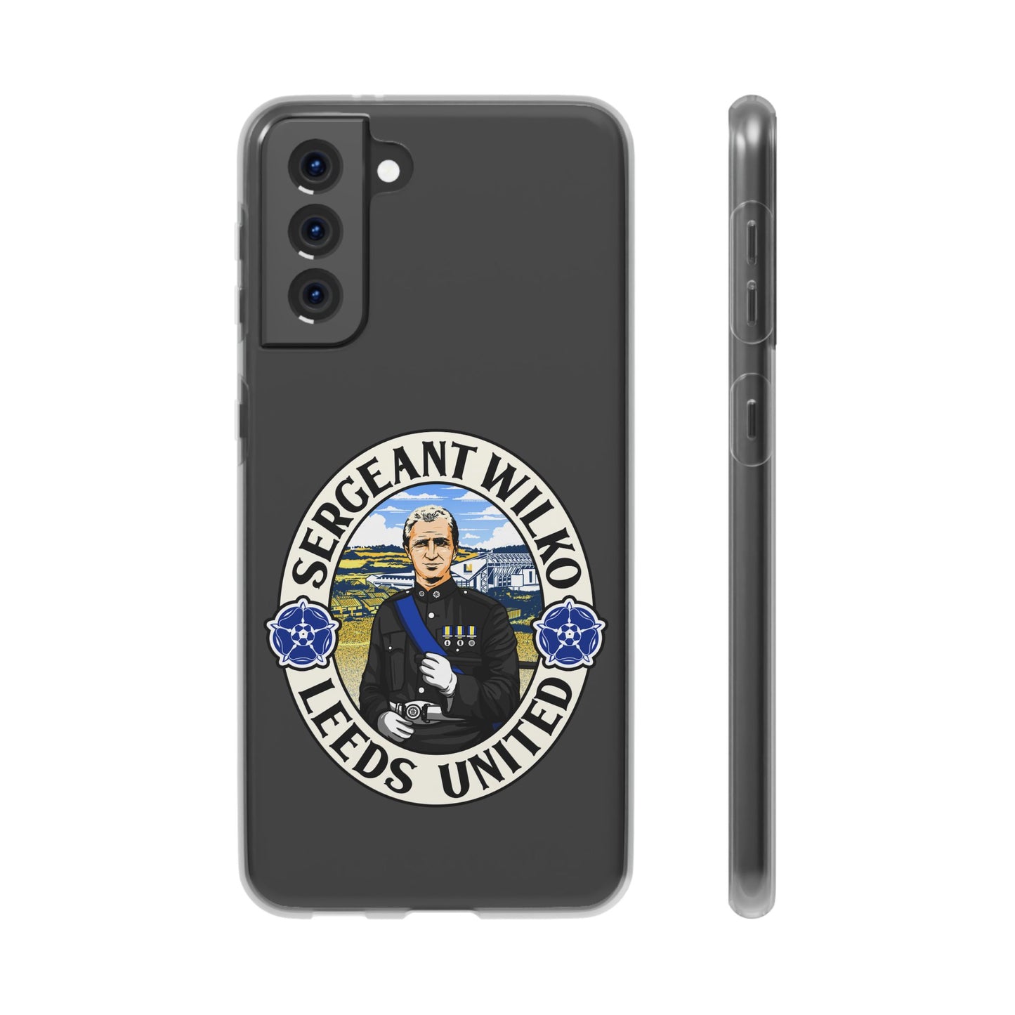 Leeds United 'SERGEANT WILKO'  Retro Football: Flexi Case