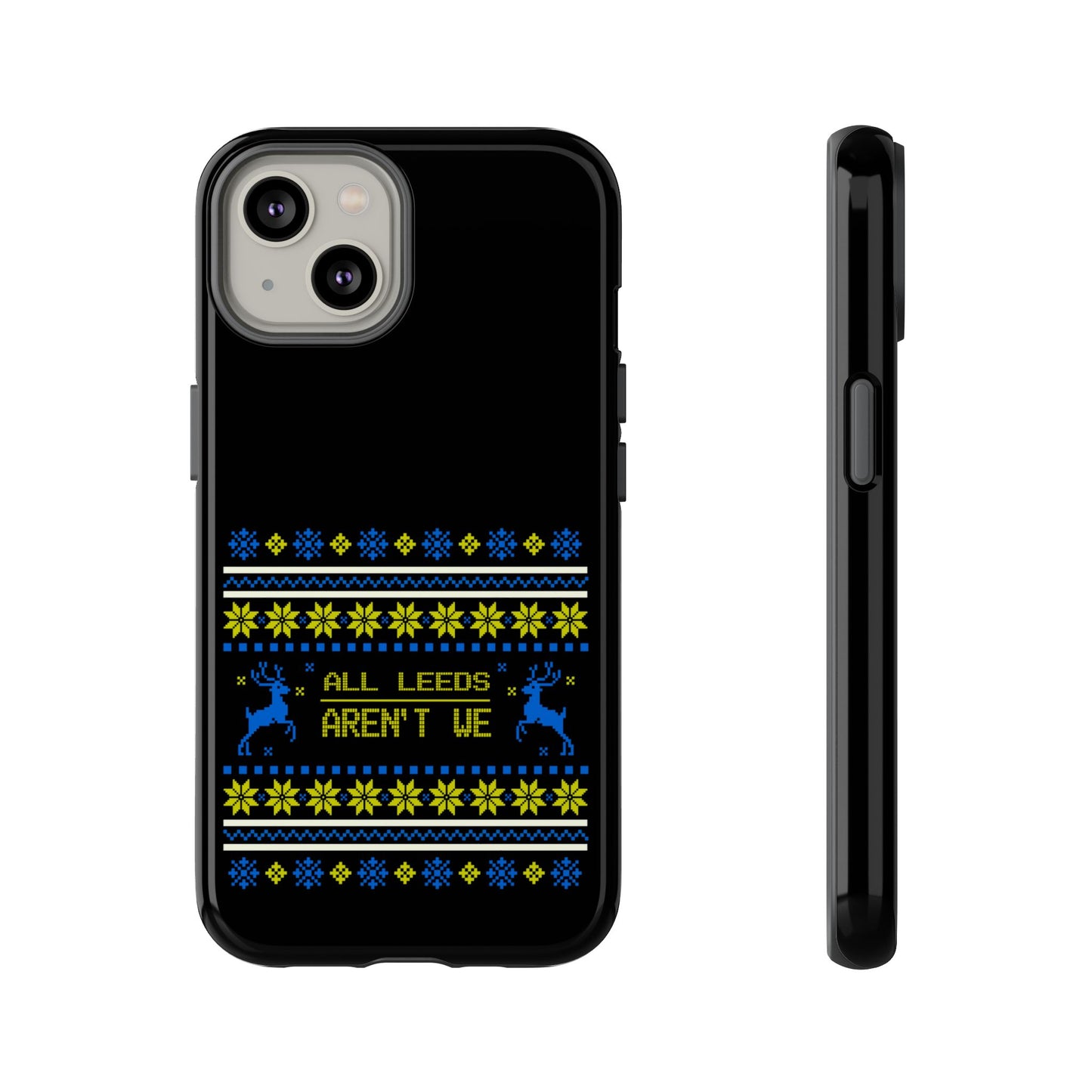LUFC 'All Leeds Aren't We' Phone  Case: Christmas Edition
