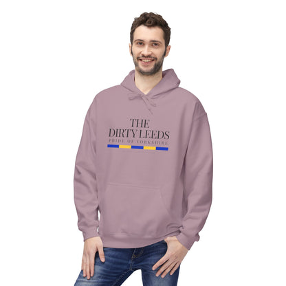 LUFC “The Dirty Leeds: Pride of  Yorkshire” Softstyle Fleece Hoodie - Lufcnews.co.uk