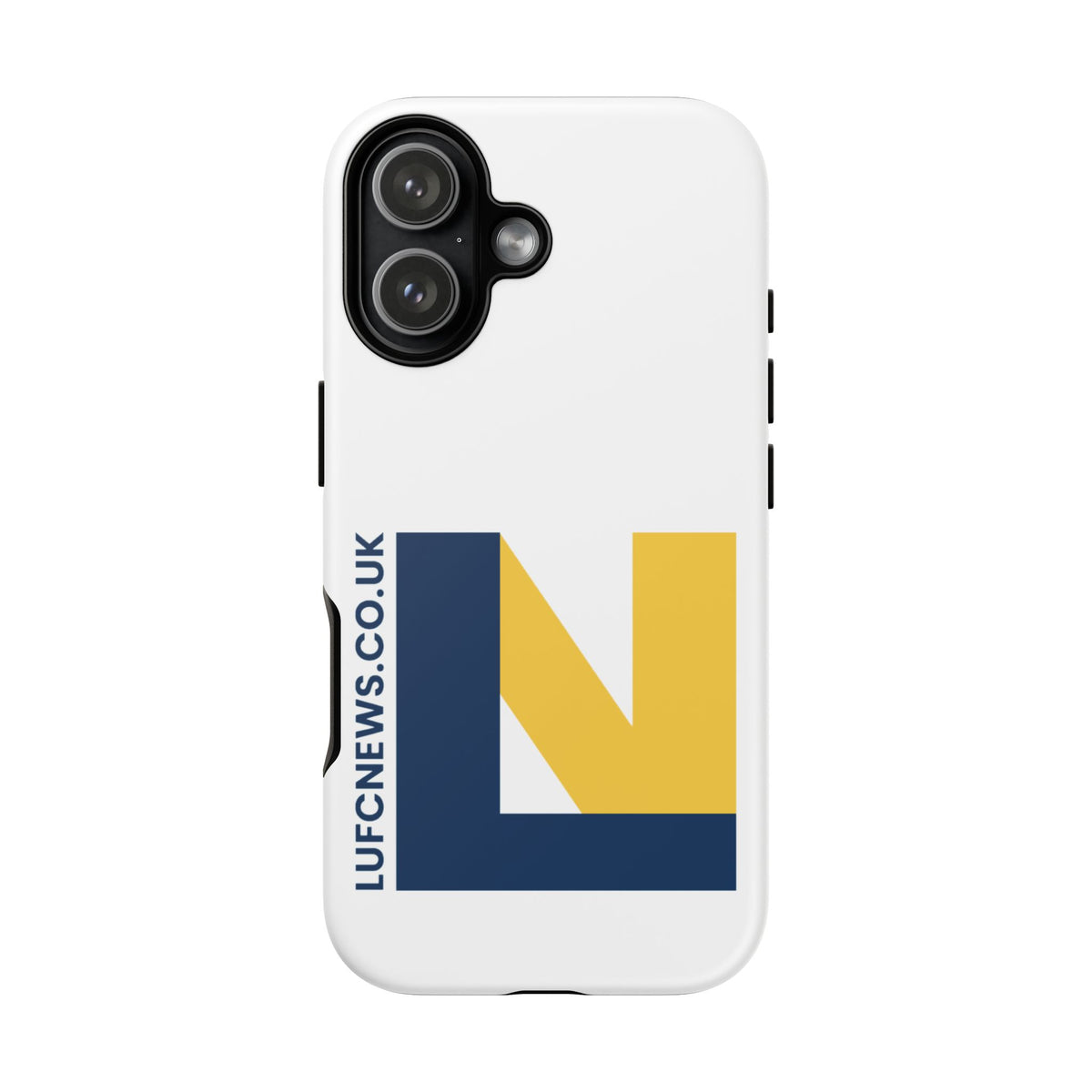 Leeds United 'LUFCNEWS.CO.UK' Phone Case