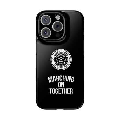 05 Snap Phone Case — "All Leeds Aren't We" Blue & Yellow Emblem