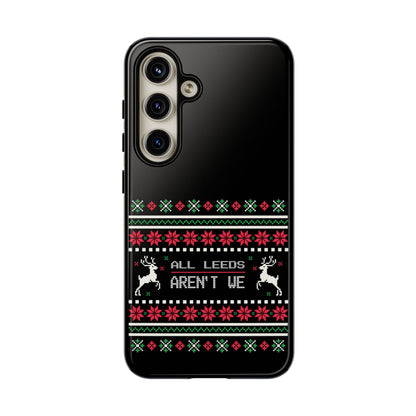 LUFC 'All Leeds Aren't We' Phone  Case: Christmas Edition - Lufcnews.co.uk