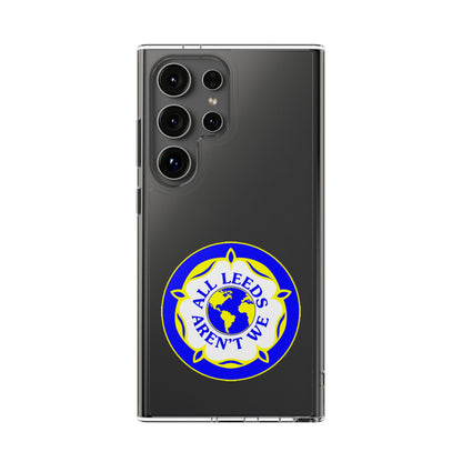 LUFC “All Leeds Aren’t We” Clear  Impact-Resistant Case - Lufcnews.co.uk